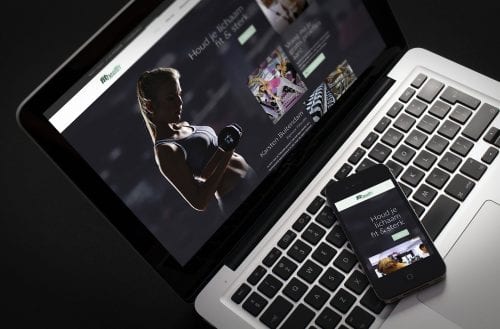 Website ontwerp FitHealth - melange-design.nl