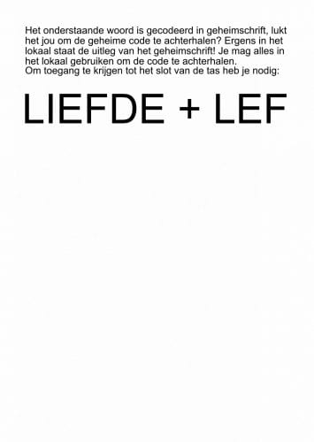 Spel Joa schoolactiviteit - melange-design.nl