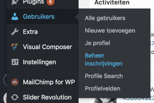 Webproject screenshot - melange-design.nl