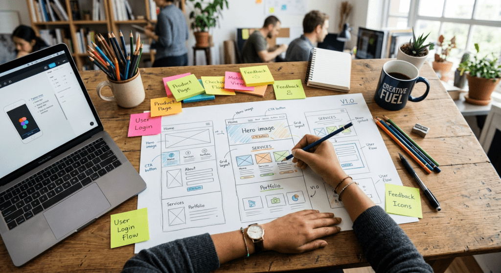 blog7 wireframes